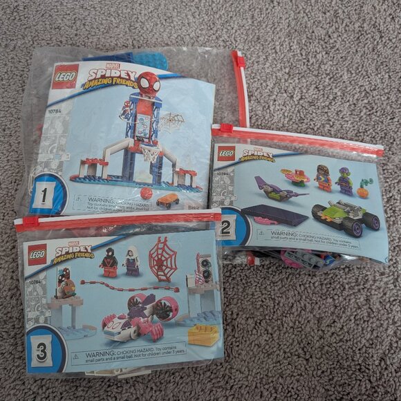 LEGO 10784 Spidey Webquarters Hangout – Complete, Like New - Picture 1 of 2